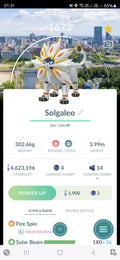 Solgaleo ( Sendai Background ) Pokemon Trade Go